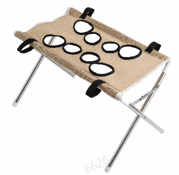 Mesa plegable: baña a tu mascota sin agacharte